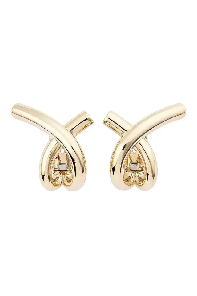 Engelbert 1920 Big Cross Loop Earrings