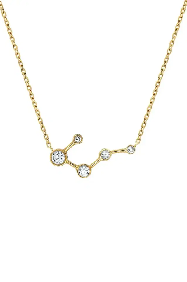 LOGAN HOLLOWELL Big Dipper Diamond Constellation Necklace