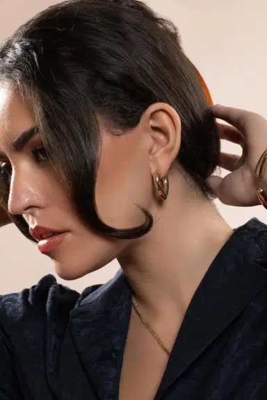 Engelbert 1920 Big Drop Link Earrings | Thumbnail 3 Engelbert 1920 Big Drop Link Earrings | Thumbnail 3
