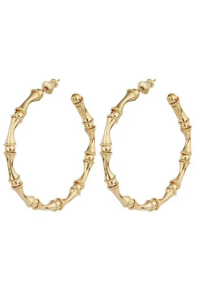 Gas Bijoux Bis Bamboo Earrings
