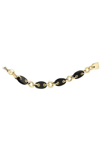 ALETTO BROTHERS Black Onyx Costa Link Bracelet | Thumbnail 1 ALETTO BROTHERS Black Onyx Costa Link Bracelet | Thumbnail 1