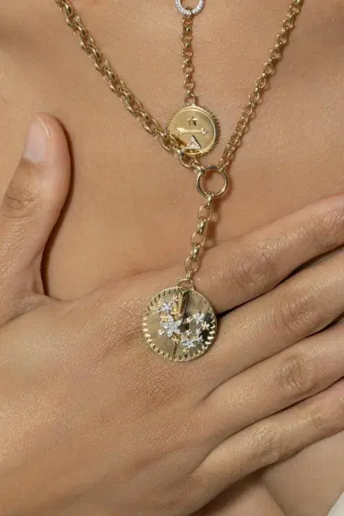 Foundrae Blossoms - Resilience Heavy Mixed Belcher Extension Chain Necklace - 18in | Thumbnail 3