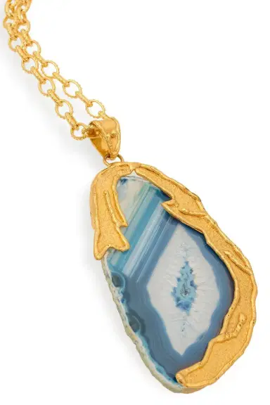 Sylvia Toledano Blue Agate Spellbound Necklace | Thumbnail 4