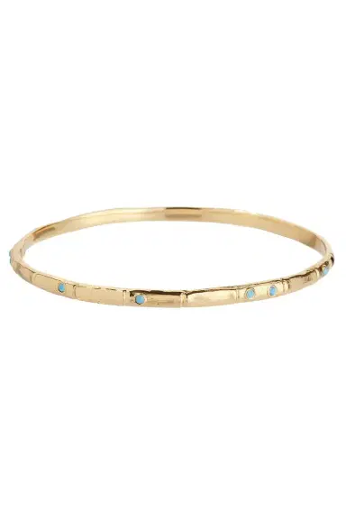 Gas Bijoux Blue Bambini Strass Bangle Bracelet | Thumbnail 1