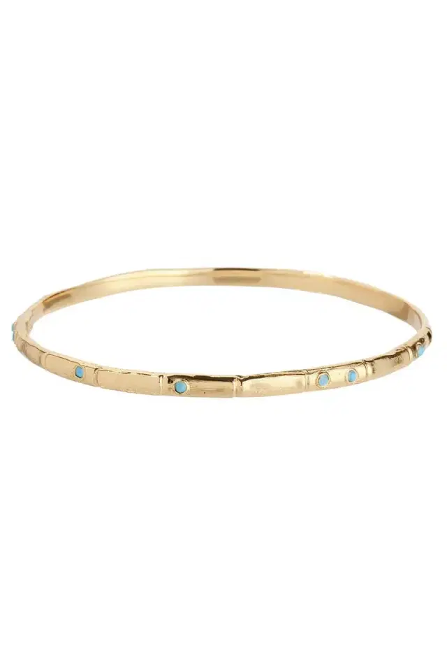 Gas Bijoux Blue Bambini Strass Bangle Bracelet