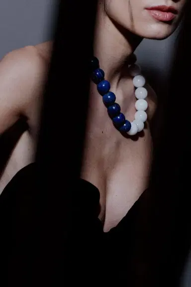 Carolina Bucci Blue Bowery Downtown Necklace | Thumbnail 2 Carolina Bucci Blue Bowery Downtown Necklace | Thumbnail 2