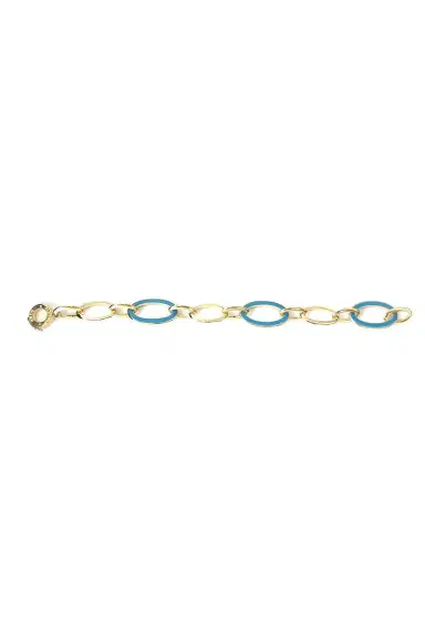ALETTO BROTHERS Blue Enamel Capri Bracelet | Thumbnail 1