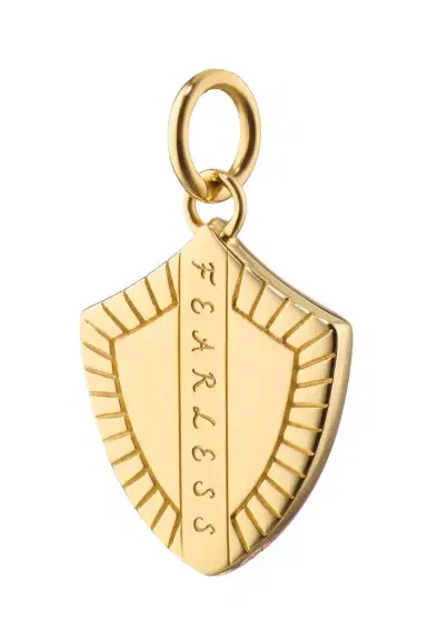 MONICA RICH KOSANN Blue Sapphire Mini Fearless Charm | Thumbnail 3 MONICA RICH KOSANN Blue Sapphire Mini Fearless Charm | Thumbnail 3