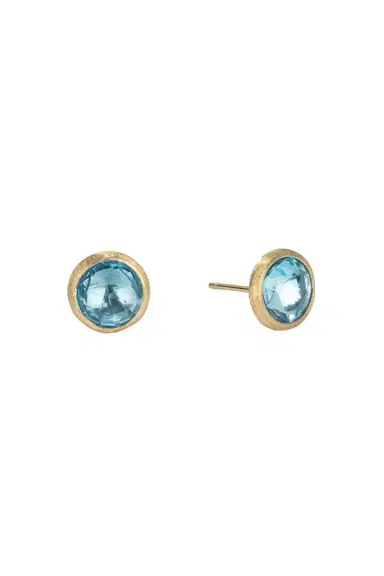 MARCO BICEGO Blue Topaz Jaipur Stud Earrings | Thumbnail 1 MARCO BICEGO Blue Topaz Jaipur Stud Earrings | Thumbnail 1
