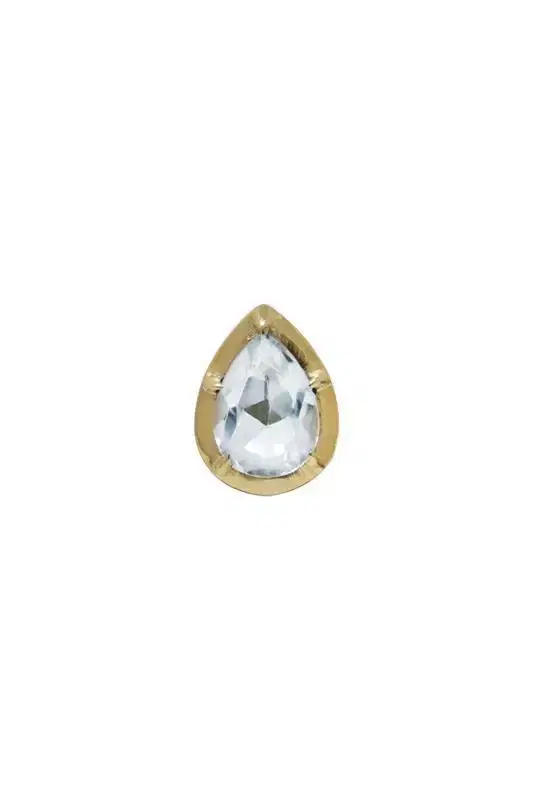 Anzie Blue Topaz Pear Earring