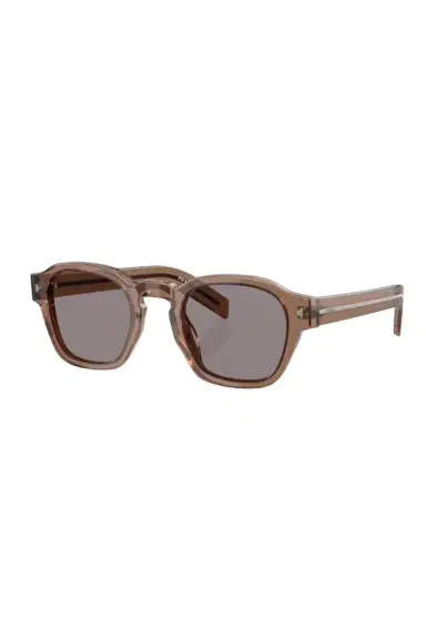 Prada Bold Round Sunglasses - Transparent Clay | Thumbnail 2 Prada Bold Round Sunglasses - Transparent Clay | Thumbnail 2
