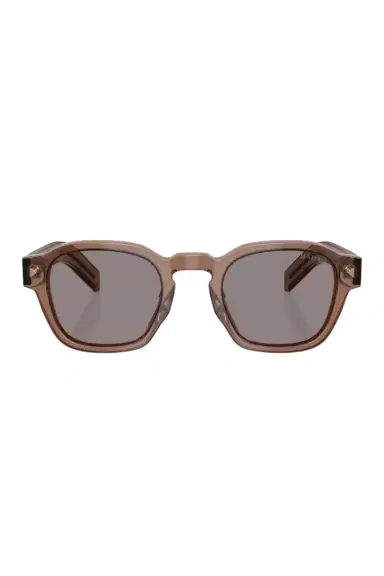 Prada Bold Round Sunglasses - Transparent Clay | Thumbnail 1 Prada Bold Round Sunglasses - Transparent Clay | Thumbnail 1