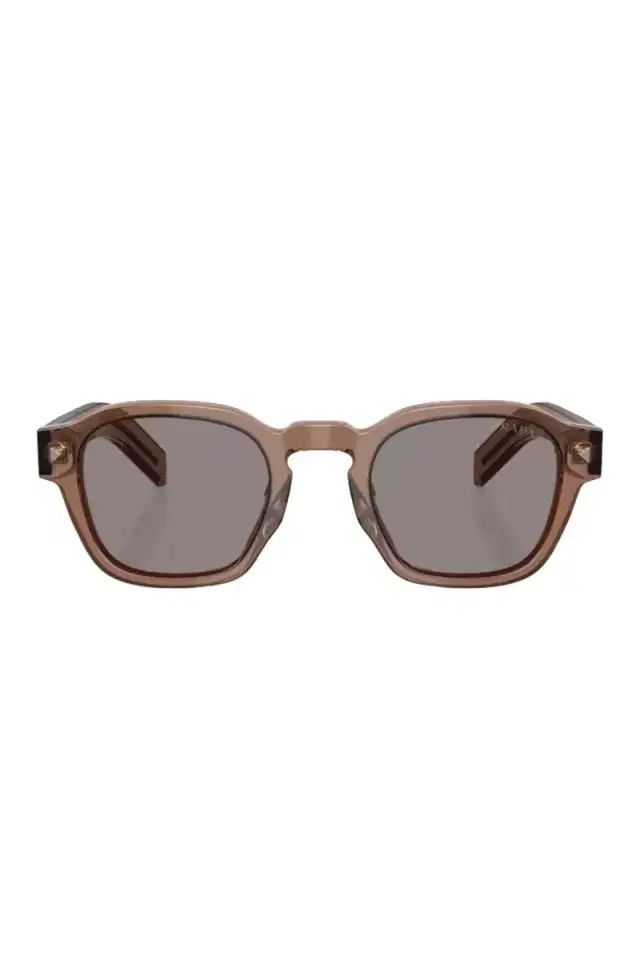 LUXOTTICA GROUP Bold Round Sunglasses - Transparent Clay