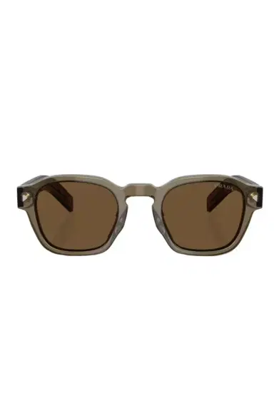 Prada Bold Transparent Round Sunglasses | Thumbnail 1
