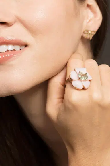 IRENE NEUWIRTH JEWELRY Bow Stud Earrings | Thumbnail 2