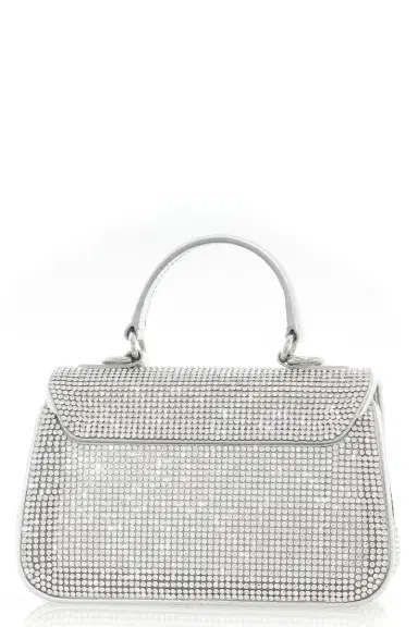 Judith Leiber Bow Top Handle Fullbead Clutch | Thumbnail 6