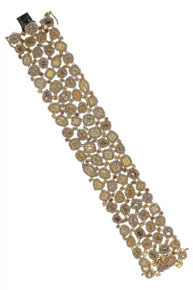 SUTRA Brilliant Cut Yellow Diamond Bracelet | Thumbnail 1