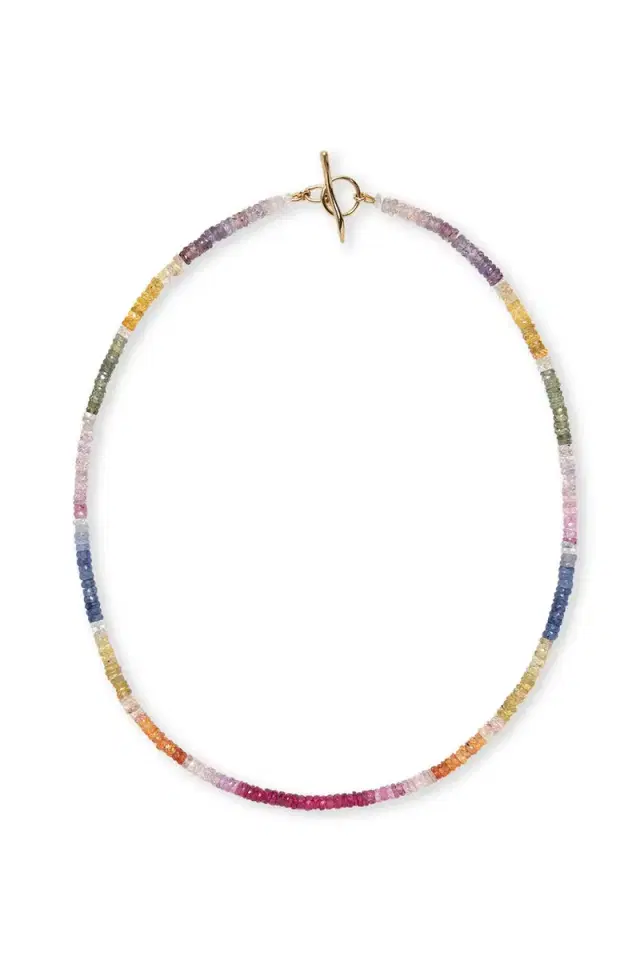LIZZIE FORTUNATO FINE Brilliant Sapphire Bead Necklace