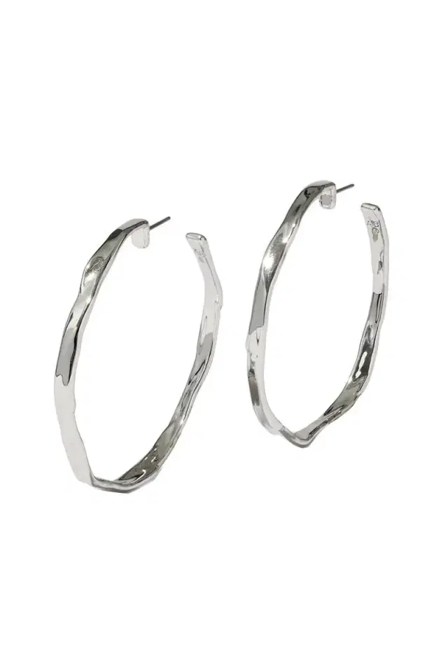 ALEXIS BITTAR Brut Skinny Hoop Earrings