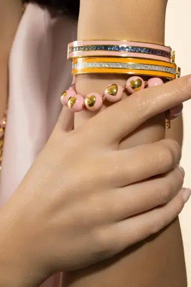 BUDDHA MAMA Bubblegum Heart Bracelet | Thumbnail 2