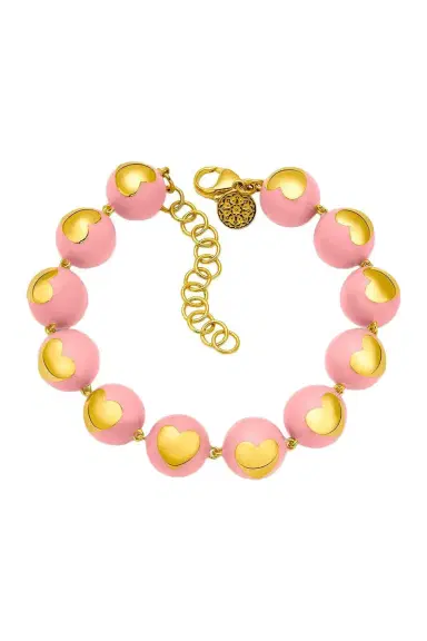 BUDDHA MAMA Bubblegum Heart Bracelet | Thumbnail 1