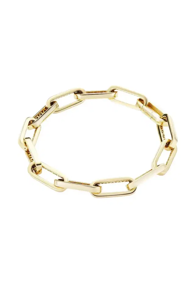 BIZZOTTO Bulino Finish Paperclip Link Bracelet