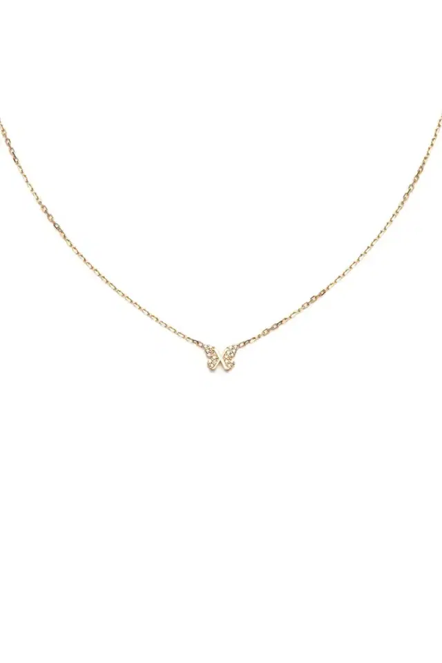 Foundrae Butterfly - Reverie Mini Symbol Stationary Necklace