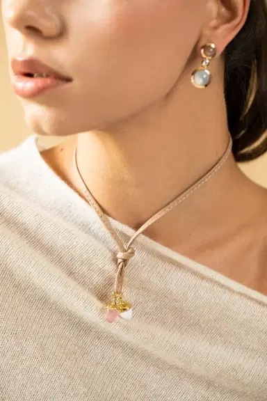 TAMARA COMOLLI Cacholong Mikado Bouquet Pendant XL | Thumbnail 2