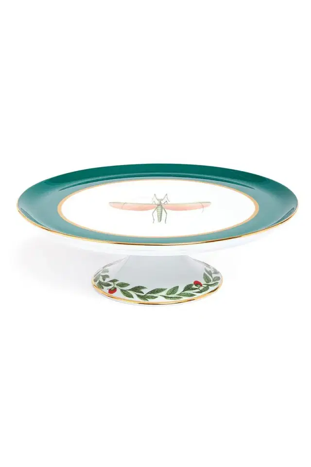 La DoubleJ Cake Stand - Libellula Green