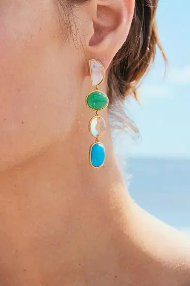 Lizzie Fortunato Cala Drop Earings | Thumbnail 2