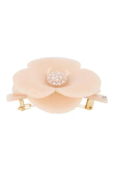 Alexandre de Paris Camelia Side Barette | Thumbnail 1