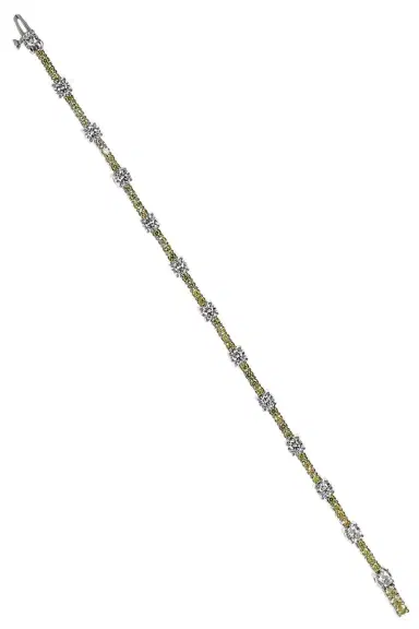 FANTASIA by DESERIO Canary White Tennis Bracelet | Thumbnail 1 FANTASIA by DESERIO Canary White Tennis Bracelet | Thumbnail 1