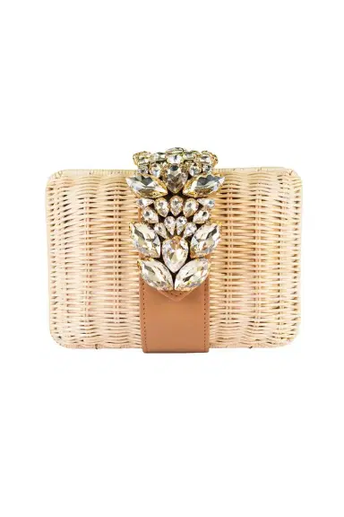 GEDEBE Capri Clutch - Caramel | Thumbnail 1