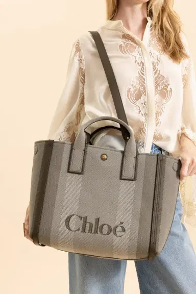 Chloé Carry Canvas Crossbody | Thumbnail 4 Chloé Carry Canvas Crossbody | Thumbnail 4