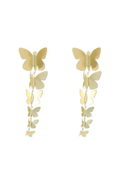 TANYA FARAH Cascading Butterfly Earrings | Thumbnail 1 TANYA FARAH Cascading Butterfly Earrings | Thumbnail 1