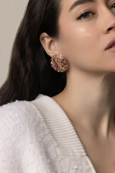 DENISE CASSOU Celestial Night Earrings | Thumbnail 3 DENISE CASSOU Celestial Night Earrings | Thumbnail 3