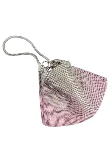 Rabanne Chainmail Shoulder Bag - Pink | Thumbnail 6