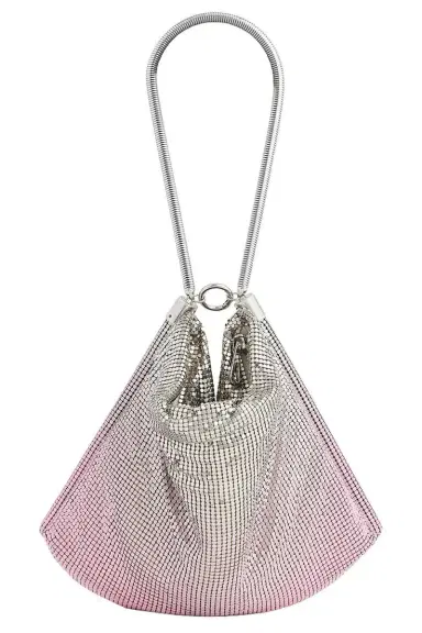 Rabanne Chainmail Shoulder Bag - Pink | Thumbnail 1