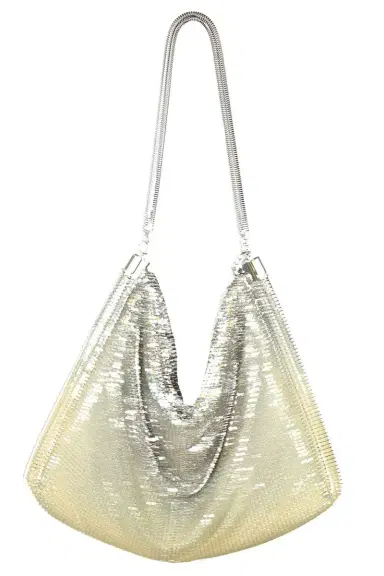 Rabanne Chainmail Shoulder Bag - Silver Gold | Thumbnail 1