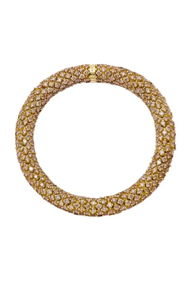 Carolina Bucci Champagne Diamond 360 Twister Luxe Bracelet