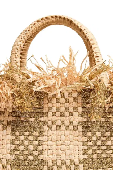 PAMELA MUNSON Check Mate Bag - Brushed Gold | Thumbnail 5 PAMELA MUNSON Check Mate Bag - Brushed Gold | Thumbnail 5