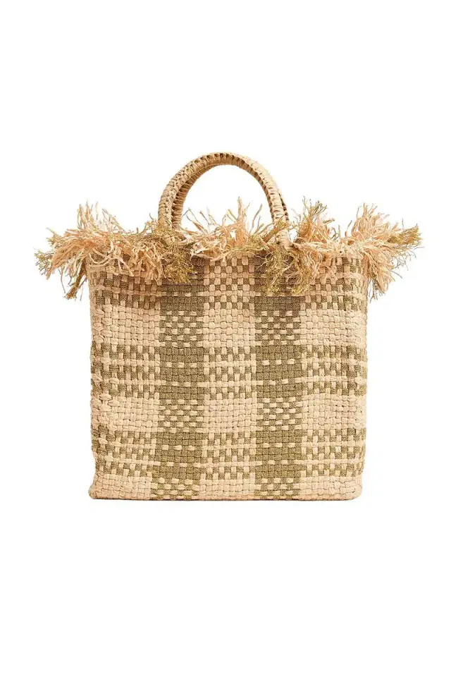 PAMELA MUNSON Check Mate Bag - Brushed Gold