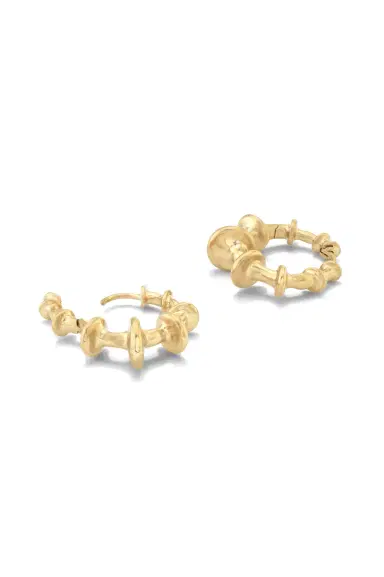 VRAM Chrona Mini Hoop Earrings | Thumbnail 6