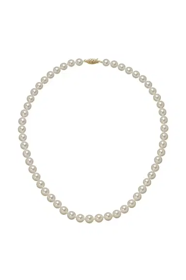 BAGGINS Classic Akoya Pearl Necklace | Thumbnail 1 BAGGINS Classic Akoya Pearl Necklace | Thumbnail 1