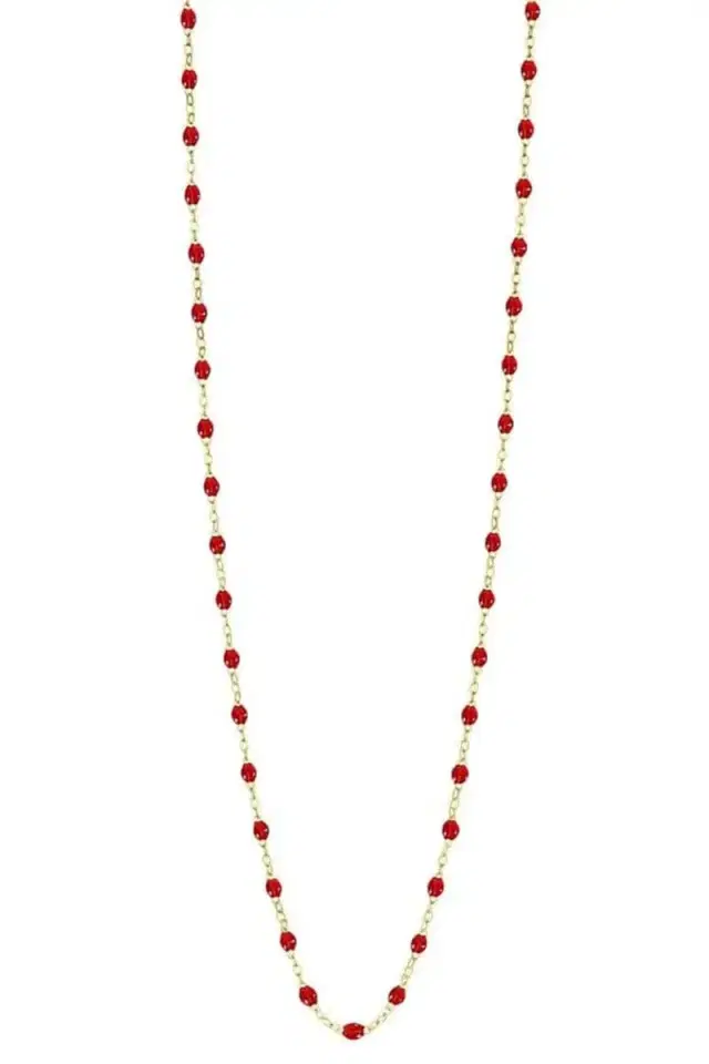 Gigi Clozeau Classic Gigi Sautoir Necklace - 34in - Ruby