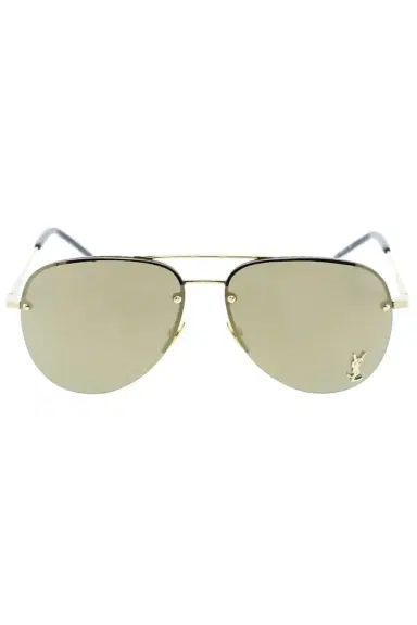 Saint Laurent Classic Gold Aviator Sunglasses | Thumbnail 1