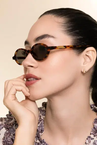 Bottega Veneta Classic Round Sunglasses | Thumbnail 2