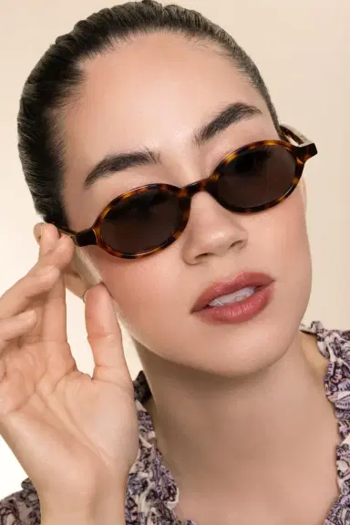 Bottega Veneta Classic Round Sunglasses | Thumbnail 3