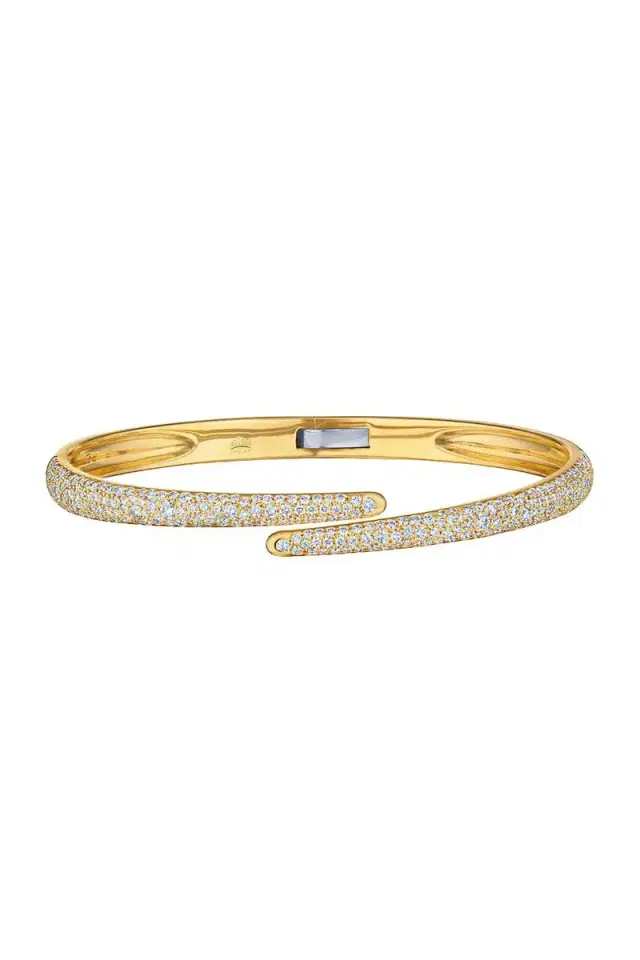 KWIAT Cobblestone Crossover Bangle Bracelet