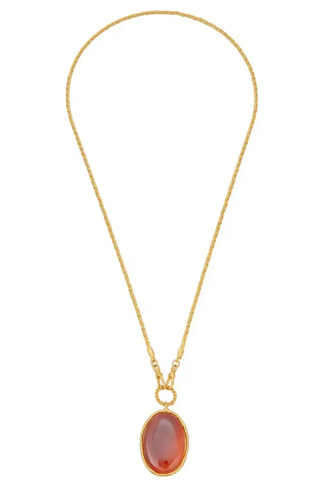 Sylvia Toledano Cornaline Coraline Pendant Necklace